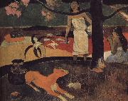 Paul Gauguin Tahiti eclogue USA oil painting artist